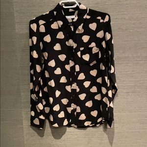 Equipment heart blouse